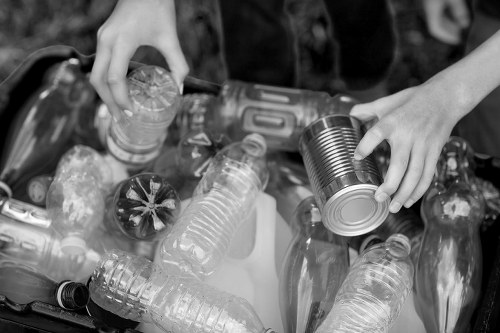 Commercial waste collection for a London business district