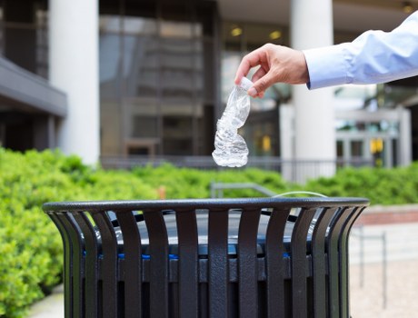Waste clearance service handling items from a London property