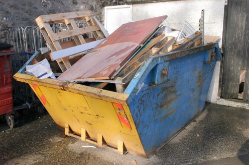 Removing sofas and mattresses from a London property