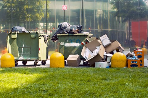 Commercial waste collection and sorting for responsible disposal
