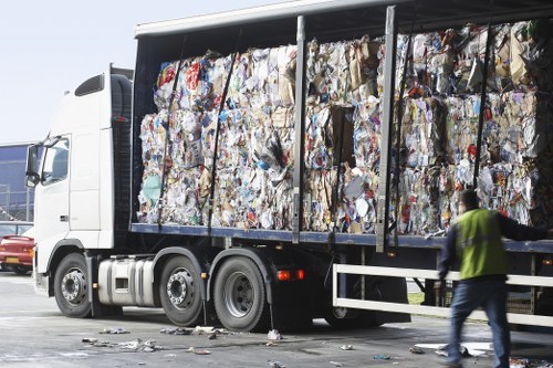Clearing a flat in London with access and parking considerations