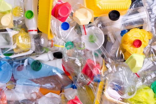 Team clearing furniture and household items from a London flat