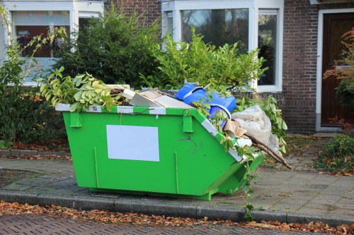 A local London clearance crew navigating office access and loading conditions
